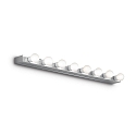 Luminaire de miroir PRIVE AP8 8 flammes E14 IP20, chrome 