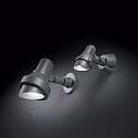 Ideal Lux Outdoor luminaire TERRA AP1 BIG Wall spot, 1 flame, E27, anthracite