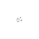 LED wall luminaire CLICK AP12 SMALL, 12x 0,5W, white