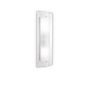 Luminaire mural TUDOR AP2 à 2 flammes E14 IP20, transparent 