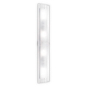 Luminaire mural TUDOR AP4 4 flammes E14 IP20, transparent 