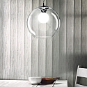 Ideal Lux Pendant luminaire NEMO CLEAR SP1 D40, E27, � 40cm, transparent