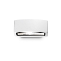 Luminaire mural d’extérieur ANDROMEDA AP1 haut bas, à 1 flamme E27 IP55, blanche 