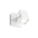 Applique et plafonnier MOUSE � 1 flamme, pivotant, rotatif GU10 IP20, blanche