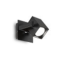Applique et plafonnier MOUSE � 1 flamme, pivotant, rotatif GU10 IP20, noir 