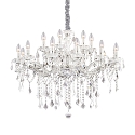 Lustre FLORIAN SP18 18 flammes E14 IP20, chrome 