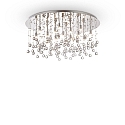 Ceiling luminaire MOONLIGHT PL15, 15 flames, G9, 40W, chrome