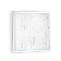 Luminaire de plafond OCEAN PL3 3 flammes E27 IP20, transparent