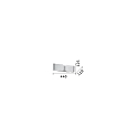 Ideal Lux Luminaire mural CLIP AP2 SMALL ARGENTO à 2 flammes E27 IP20, noir 