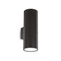 Outdoor luminaire GUN AP2 BIG Wall luminaire, 2 flames, E27, black