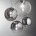 Ideal Lux Luminaire � suspension NEMO FUME SP1 D30 E27 IP20, couleurs fum�e 