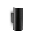 Wall luminaire HOT AP2, 2 flames, GU10, 28W, black