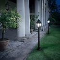 Ideal Lux Lampadaire d�ext�rieur ANNA PT1 SMALL E27 IP44, noir  