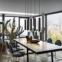 Ideal Lux Luminaire � suspension LOOK SP1 D06 Bas, � 1 flamme GU10 IP20, noir mat 