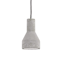 Luminaire à suspension OIL-1 SP1 E27 IP20, gris