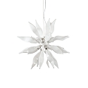 Luminaire � suspension LEAVES SP8 8 flammes G9 IP20, blanche