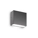Luminaire mural d�ext�rieur TETRIS-1 G9 IP44, anthrazit, mat, couvert de poudre, transparent