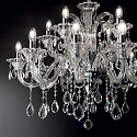 Ideal Lux Lustre COLOSSAL SP15 15 flammes E14 IP20, transparent