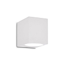 Luminaire mural d’extérieur UP AP1 à 1 flamme G9 IP43, blanche