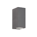 Luminaire mural d’extérieur UP AP2 à 2 flammes G9 IP44, anthrazit