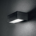 Ideal Lux Luminaire mural TWIN AP1 G9 IP44, noir 
