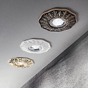Ideal Lux Downlight POLKA Bas, rigide GU10 IP20, blanc mat gradable