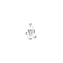 Ideal Lux Luminaire à suspension CARLTON 8 flammes E14 IP20, chrome