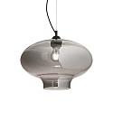Luminaire � suspension BISTR� SP1 ROUND E27 IP20, couleurs fum�e, noir 