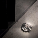 Floor recessed luminaire ROCKET-1 PT1, G9, 40W, steel