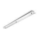 Canop�e LINEAR STANDARD 3 fois, langue, chrome, brillant