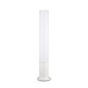 Outdoor floor luminaire EDO OUTDOOR ROUND, IP44, height 80cm, GX53 max. 15W, white