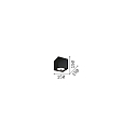 Downlight MOOD SQUARE QPAR111, 15x15cm, incl. GU10 50W 2700K, pivotable
