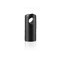 Support SUPPORTO CAVO 15X30 avec d�charge de traction, ferm�, noir