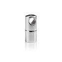 Support SUPPORTO CAVO 15X30 avec d�charge de traction, ferm�, chrome