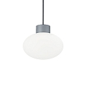 Luminaire � suspension CLIO sans abat-jour E27 IP44, gris