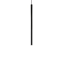 LED pendant luminaire ULTRATHIN ROUND, lenght 40cm / � 3cm, 11.5W 3000K 1000lm, matt black