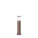 Borne d'�clairage TRONCO E27 IP65, marron caf� 