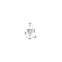 Luminaire à suspension CARLTON 12 flammes E14 IP20