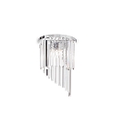 Luminaire mural CARLTON 3 flammes E14 IP20, chrome