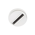 Plafonnier triphas� QUICK | SMILE | FOX ON-OFF rond, on/off, blanc mat