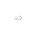 Ideal Lux Luminaire mural BOOK 2 avec interrupteur, avec bras flexible, avec connexion USB G9 IP20, satin�, blanche