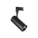 LED 3-phase track spot SMILE  CRi >80, UGR <19, 20W_CRi >80, 4000K 24�, black