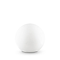 Lampadaire d�ext�rieur SOLE � 40CM en forme de boule E27 IP65 / IP44, blanc opale gradable