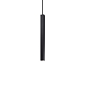 Luminaire � suspension ULTRATHIN SQUARE IP20, noir mat 