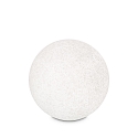 Lampe � boule DORIS E27 IP44, gris, mouchet�
