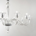 Ideal Lux Luminaire � suspension BRIGITTA 8 flammes E14 IP20, transparent