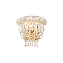 Luminaire mural DUBAI � 2 flammes E14 IP20, laiton