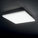 Ideal Lux Luminaire mural d�ext�rieur MIB SQUARE IP65, opale, blanche, rev�tement en poudre