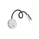 Luminaire mural FOCUS-2 AP avec bras flexible IP20, chrome 