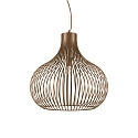 Luminaire à suspension ONION BIG E27 IP20, marron